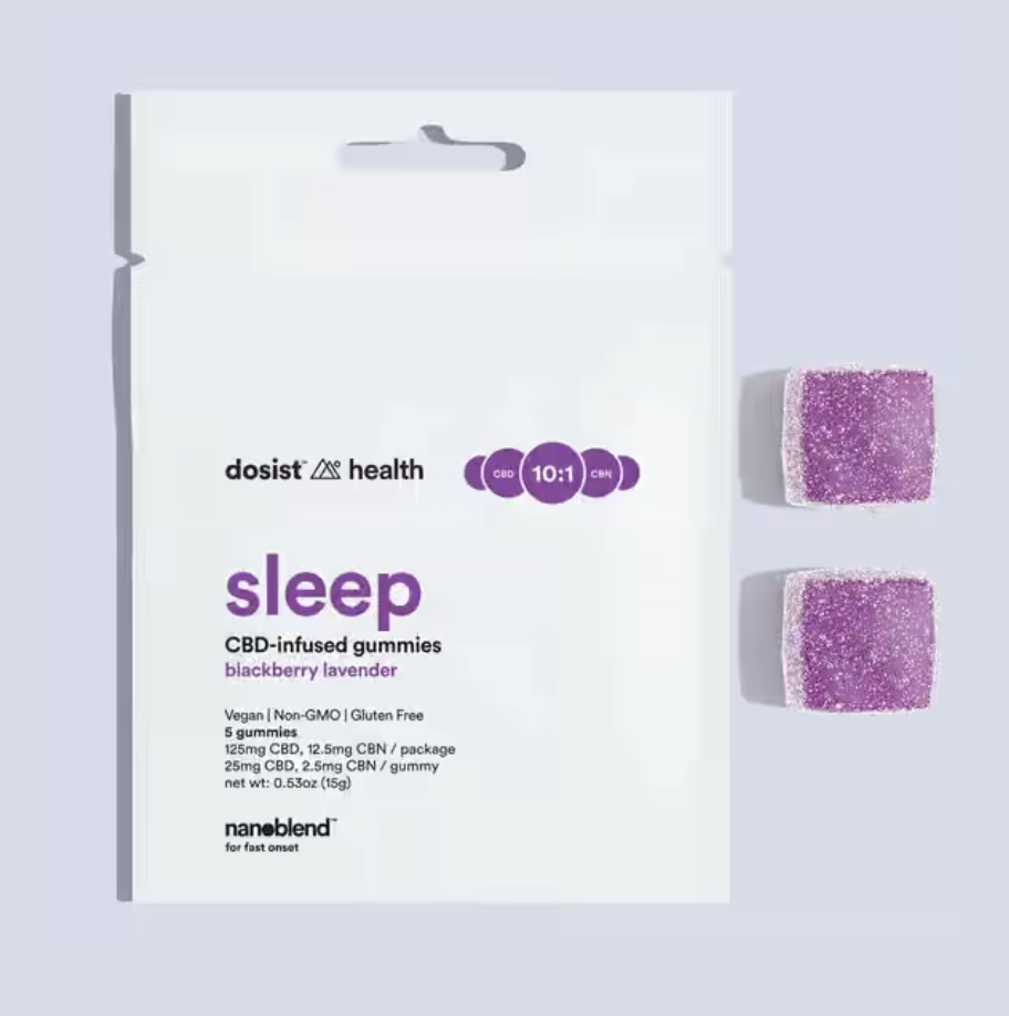 The Sleep gummy by Dosist contains CBN