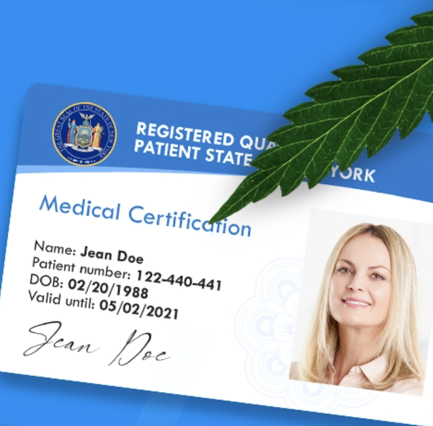 A New York Medical Card from HelloMD