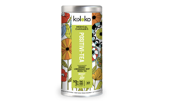 Kikoko Positivi-Tea infused with marijuana