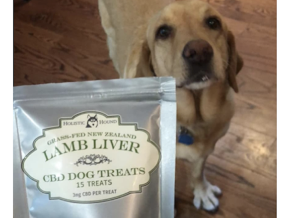 Holistic Hounds CBD lamb dog treats